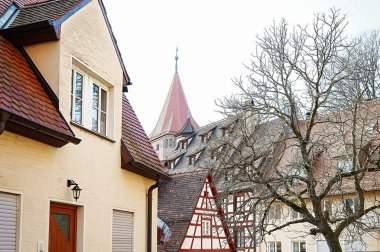 Old town Nuremberg sokakta
