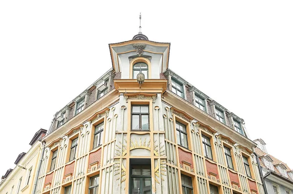 Altes haus im zentrum von riga — Stockfoto