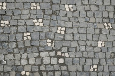 Koyu gri granit mozaik döşeme arka plan