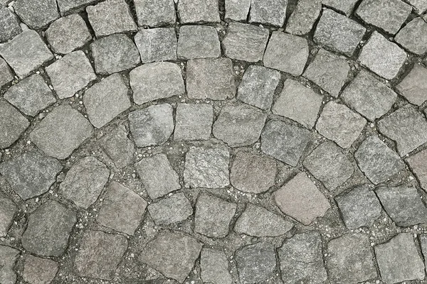 Velho fundo de pedra cinza pavimento — Fotografia de Stock