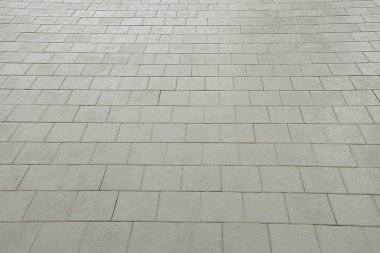 Eski yol gri mozaik kaldırım dokusu