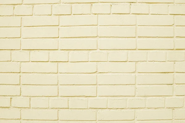 Old beige brick wall background — 스톡 사진