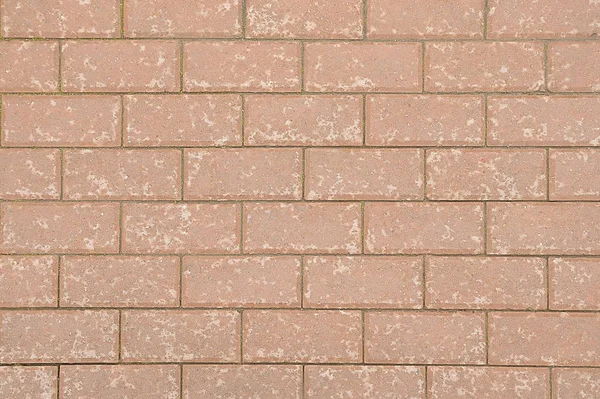 Alte rote Straße Mosaik Pflaster Textur — Stockfoto