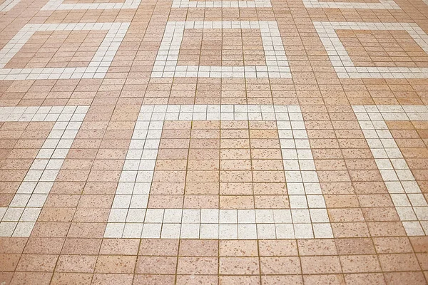 Mozaika drogowa tło chodnika — Zdjęcie stockowe