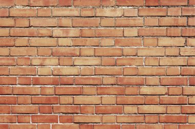 Eski kırmızı tuğla duvar arkaplan dokusu