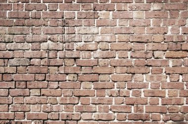 Eski kırmızı tuğla duvar arkaplan dokusu