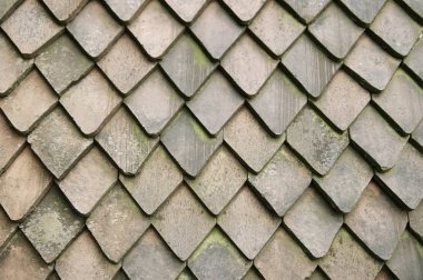 Eski kırmızı kiremit arka plan dokusu