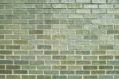 Eski yeşil tuğla duvar arkaplanı