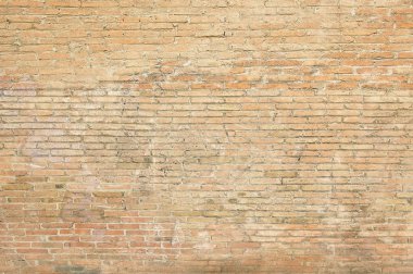 Eski kırmızı tuğla duvar arkaplan dokusu