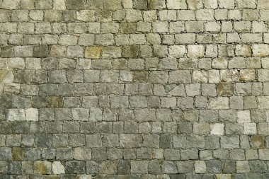 Eski gri taş duvar arka plan dokusu