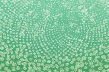 Soyut yeşil geometrik kumaş arkaplanı