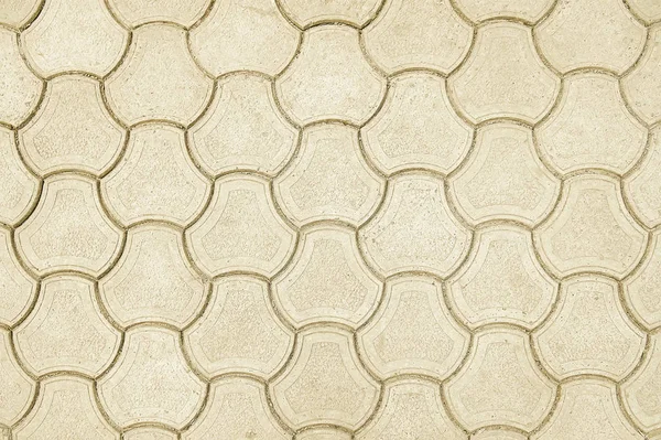 Alte beige Stein Pflaster Hintergrund Textur — Stockfoto