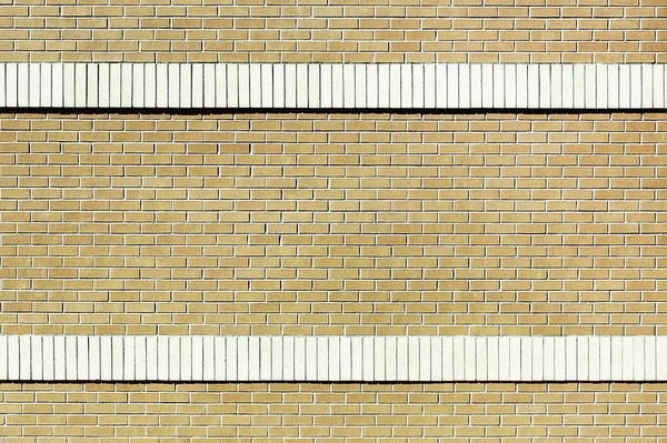 Gamla beige brick wall bakgrundsstruktur — Stockfoto