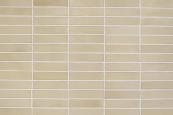 Texture de fond de mur de tuiles beige — Photo