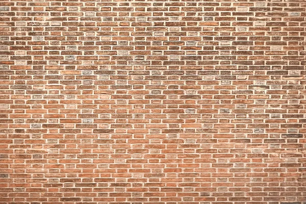 Antiga parede de tijolo vermelho textura de fundo — Fotografia de Stock
