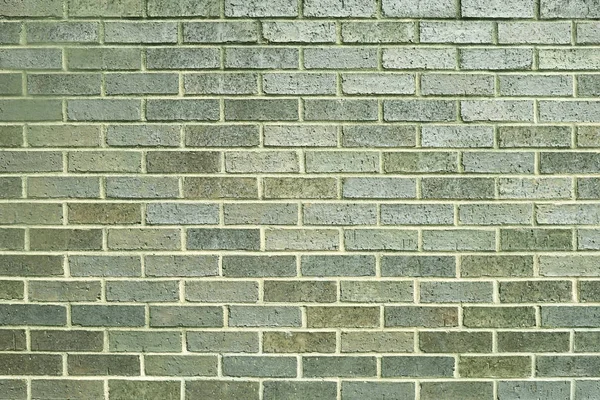 Old green brick wall background