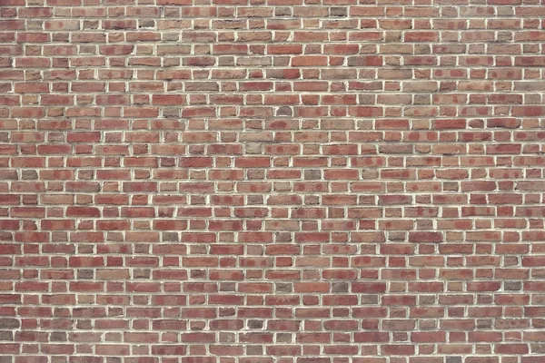 Old red brick wall background — Stock Photo, Image