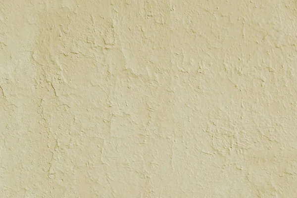 Old beige cracked painted wall background texture — 스톡 사진