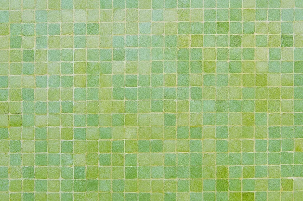 Texture de fond murale mosaïque jaune et verte — Photo