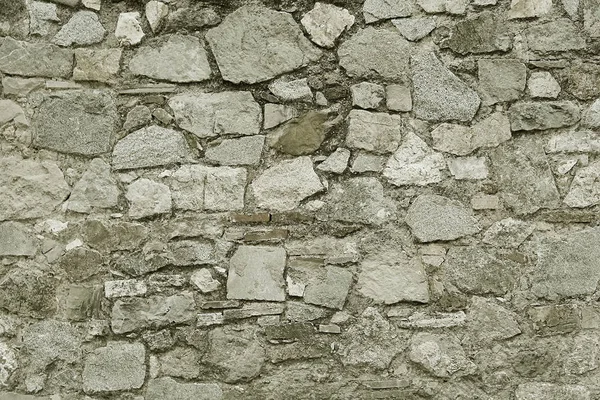 Oude grijze stenen muur achtergrond textuur — Stockfoto