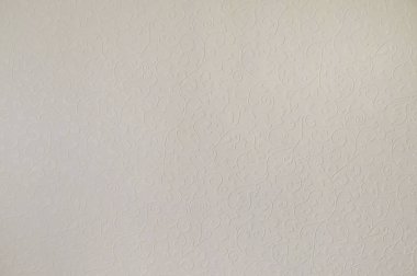 Çiçekli beyaz duvar kağıdı arkaplan dokusu