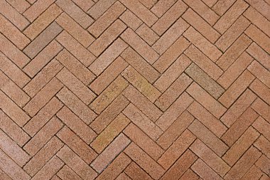 Kırmızı taş döşeme arka plan dokusu