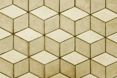 Bej kiremit kaldırım arka plan dokusu