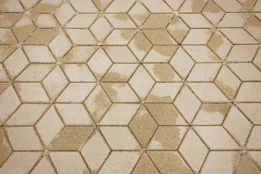 Kahverengi fayans arkaplan dokusu