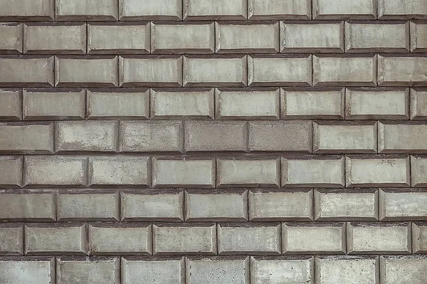 Stary szary płytki cegły ściany tła tekstury — Zdjęcie stockowe