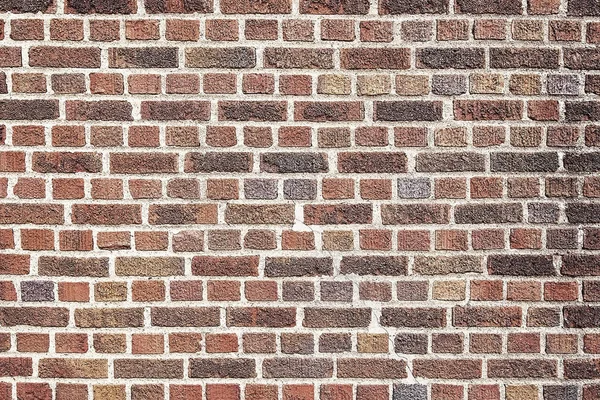 Old red brick wall background texture — Stock Photo, Image