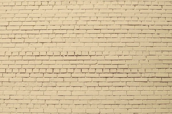 Textura de fondo de pared de ladrillo beige — Foto de Stock