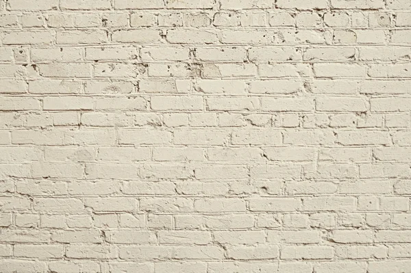 白いレンガの壁の背景の質感 — ストック写真