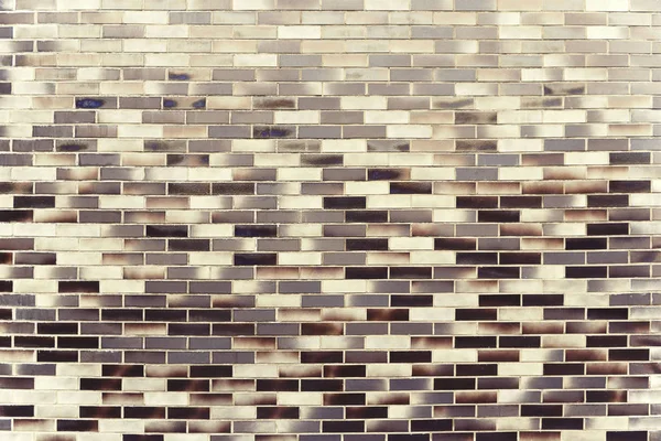 Brown tijolo parede fundo textura — Fotografia de Stock