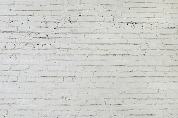 Witte baksteen muur achtergrond textuur — Stockfoto