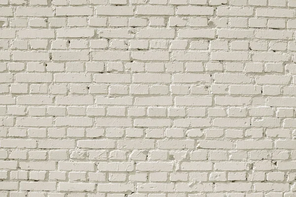 Oude witte baksteen muur achtergrond — Stockfoto