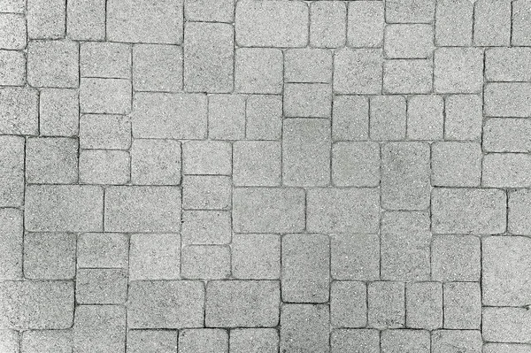 Fundo pavimento de pedra cinza — Fotografia de Stock