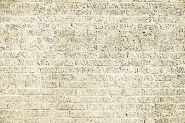 古いベージュのレンガの壁の背景テクスチャ — ストック写真