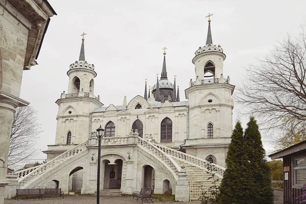 Igreja neogótica russa velha — Fotografia de Stock
