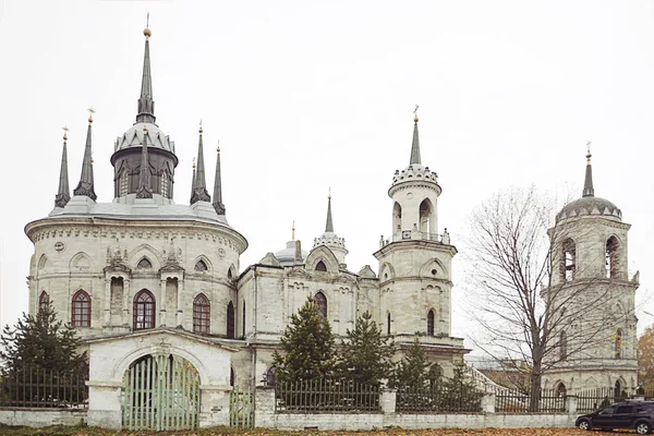 Igreja neogótica russa velha — Fotografia de Stock