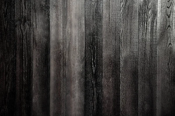 Antiguo Fondo Pared Madera Marrón Oscuro Textura Cerca — Foto de Stock