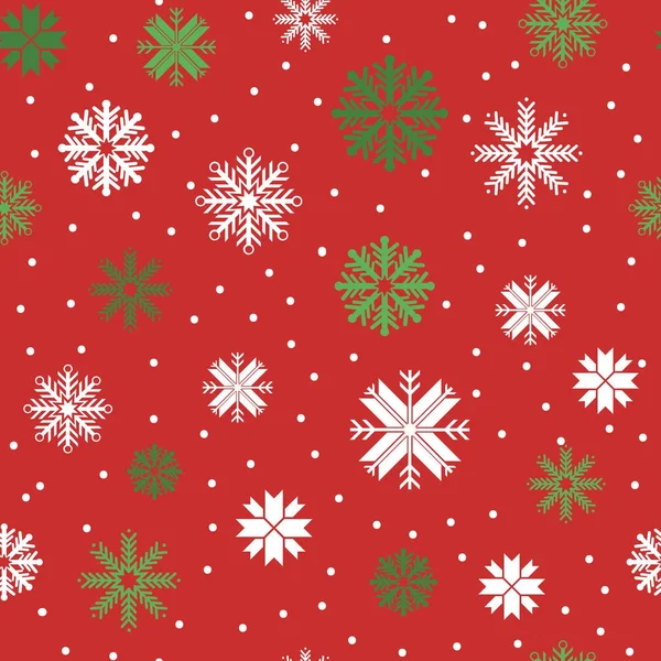 Traditionella festliga sömlösa mönster för jul och nyår — Stock vektor