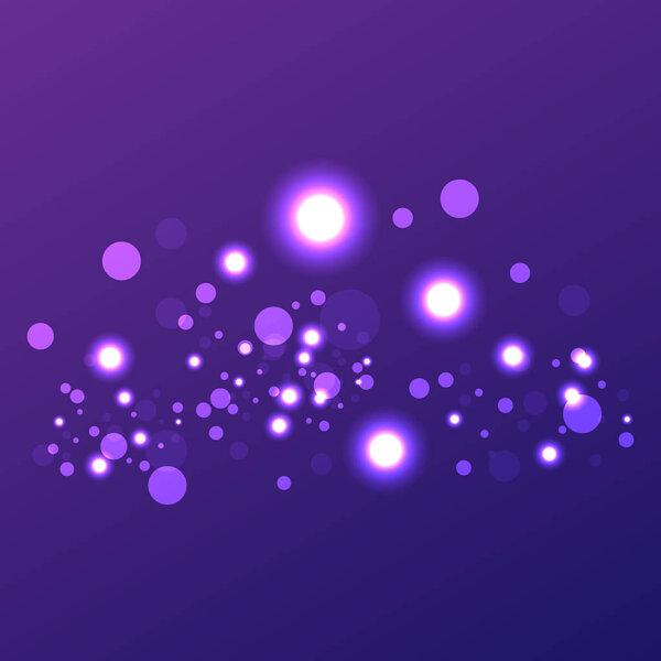 Light bokeh abstract background