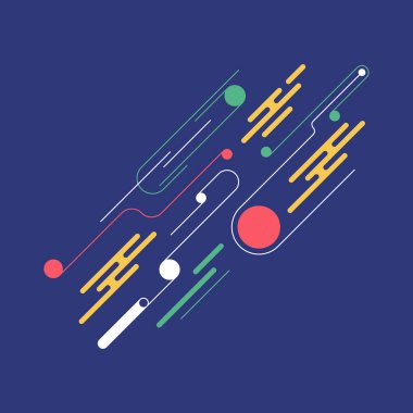 Arka çapraz geometrik şekil ve çizgi plan 