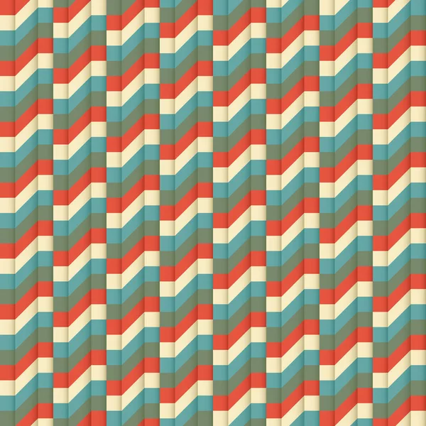 Abstrakte nahtlose Muster Hintergrund dekorativ mit geometrischer Form — Stockvektor