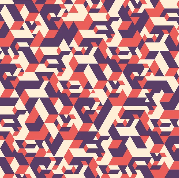 Абстрактні барвисті геометричні ізометричні фони візерунка — стоковий вектор