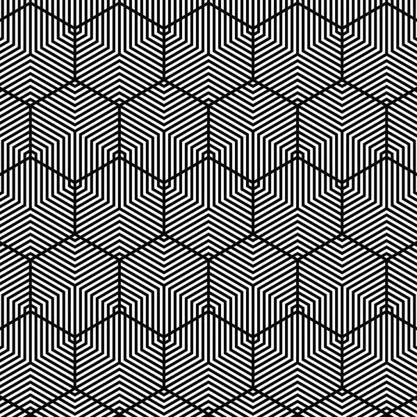 Résumé op art bande ligne motif fond — Image vectorielle