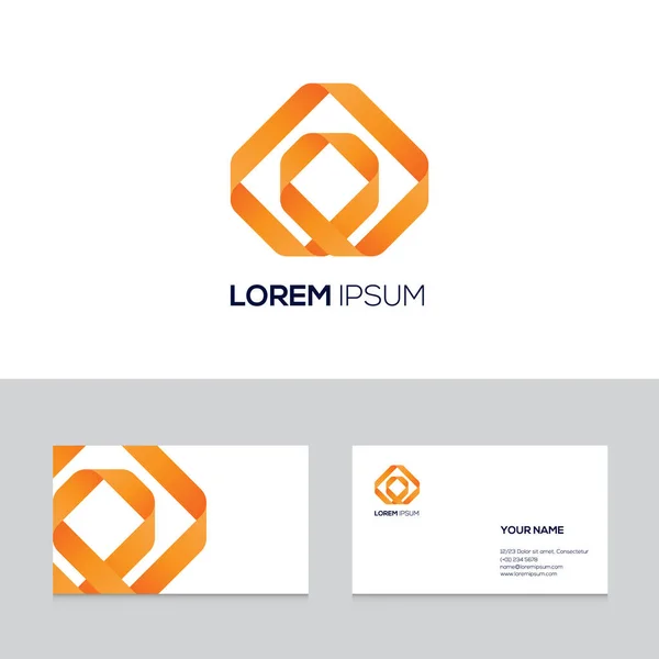 Abstrakte Moderne Emblem Design Element Kann Für Business Logo Auf — Stockvektor