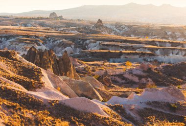 Cappadocia harika manzaralı.