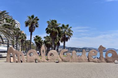 Malagueta heykel, Malaga Plajı