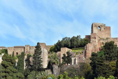 Battlements at Castillo de Gibralfaro